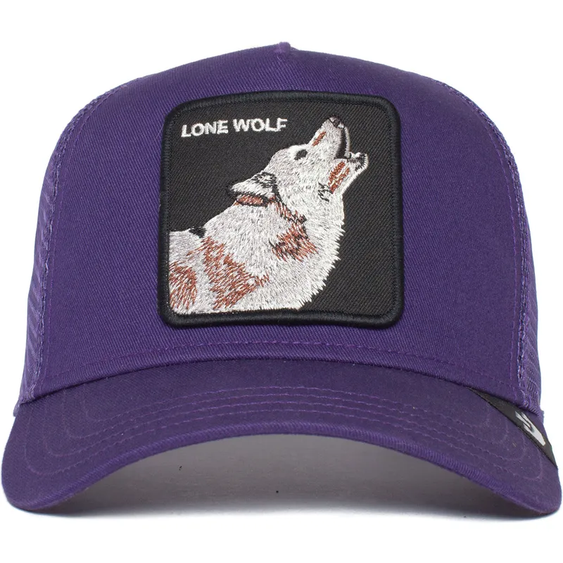 kapa-zaobljena-ljubicasta-snapback-the-lone-wolf-the-farm-goorin-bros
