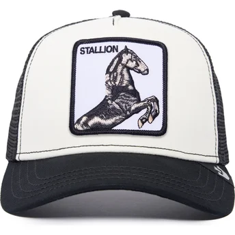 Kapa zaobljena crna snapback Stallion The Farm Goorin Bros.