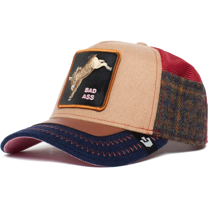 kapa-zaobljena-smeda-snapback-detention-seeker-ass-play-the-farm-goorin-bros