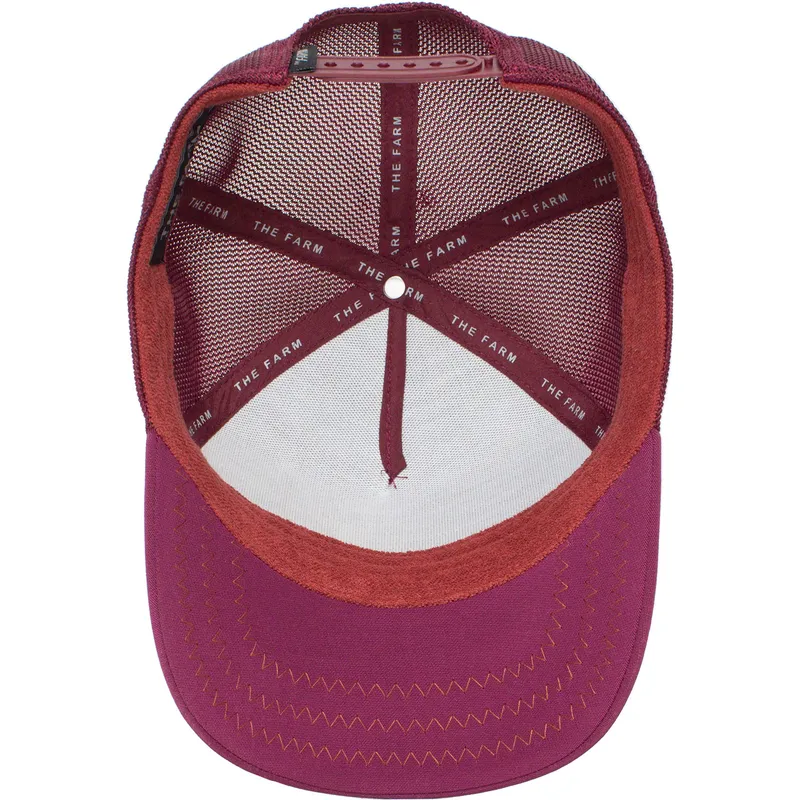 kapa-zaobljena-crvena-snapback-gateway-the-farm-goorin-bros