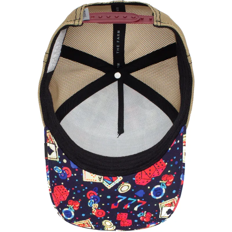 kapa-zaobljena-visebojno-snapback-joker-poker-face-casino-the-farm-goorin-bros
