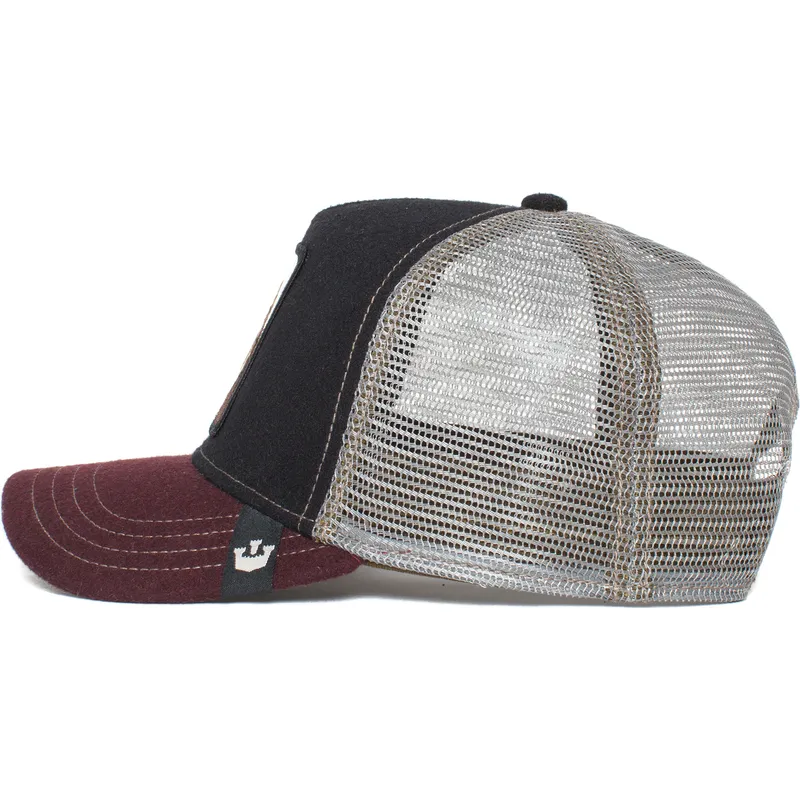 kapa-zaobljena-crna-snapback-king-circwool-of-life-the-farm-goorin-bros