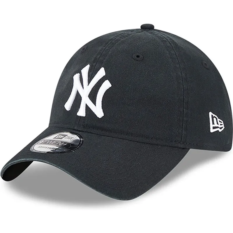 kapa-zaobljena-crna-podesiv-9twenty-league-essential-new-york-yankees-mlb-new-era