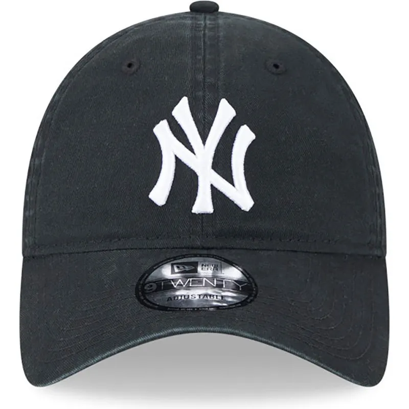 kapa-zaobljena-crna-podesiv-9twenty-league-essential-new-york-yankees-mlb-new-era