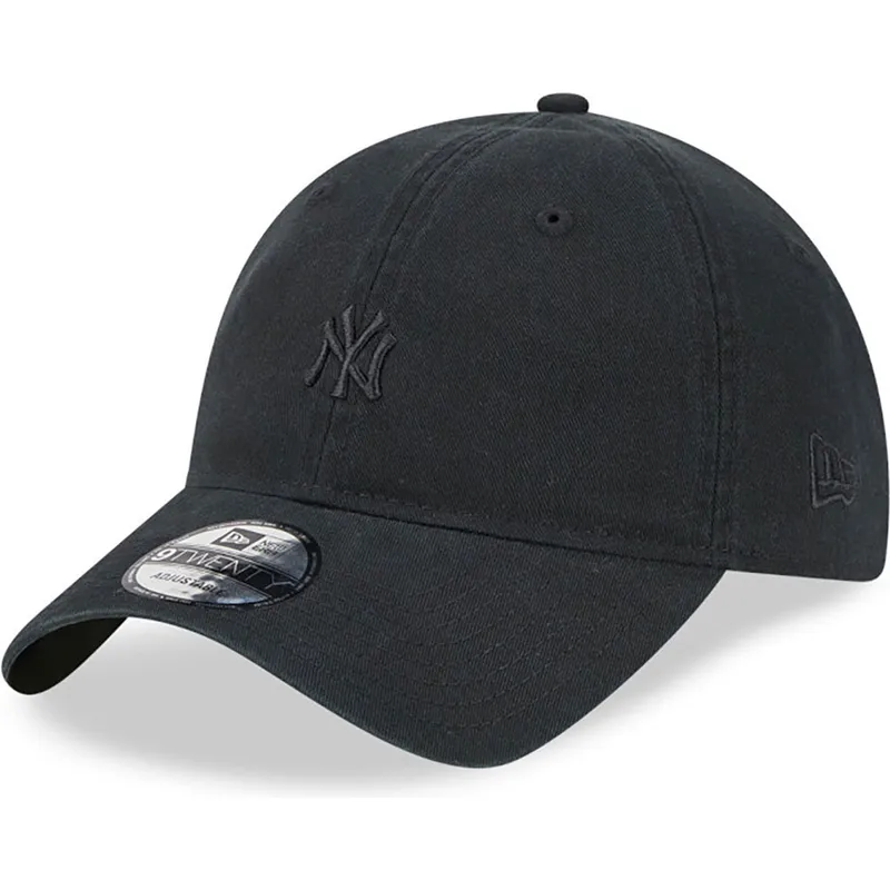 kapa-zaobljena-crna-podesiv-9twenty-mini-new-york-yankees-mlb-new-era