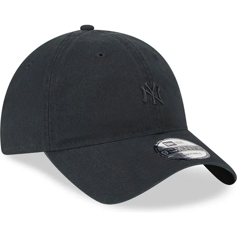 kapa-zaobljena-crna-podesiv-9twenty-mini-new-york-yankees-mlb-new-era