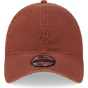 kapa-zaobljena-smeda-podesiv-9twenty-mini-new-york-yankees-mlb-new-era