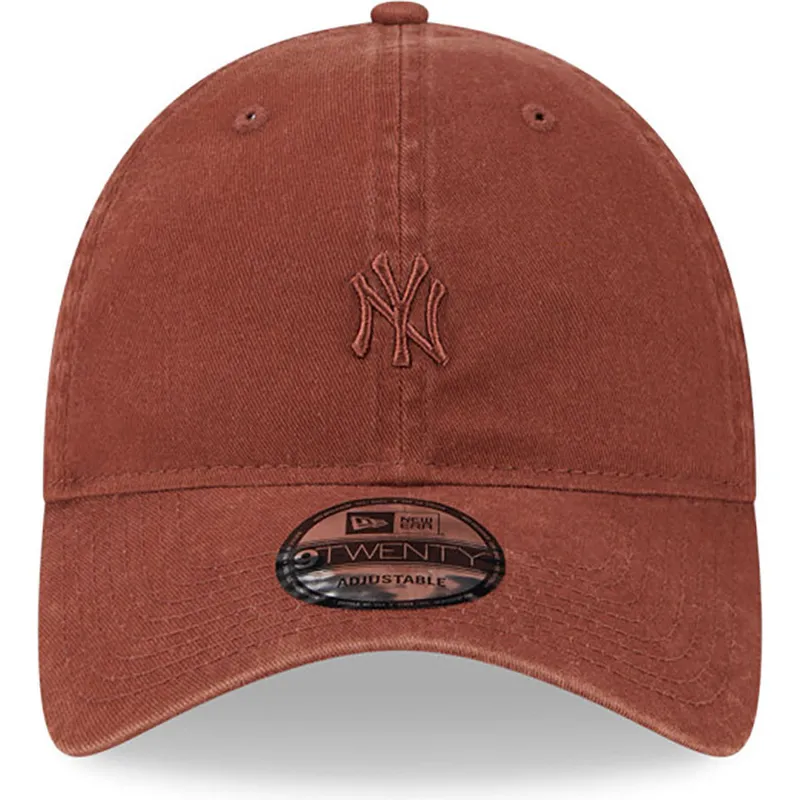 kapa-zaobljena-smeda-podesiv-9twenty-mini-new-york-yankees-mlb-new-era