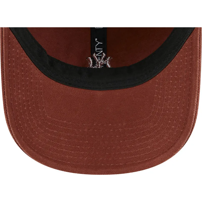 kapa-zaobljena-smeda-podesiv-9twenty-mini-new-york-yankees-mlb-new-era