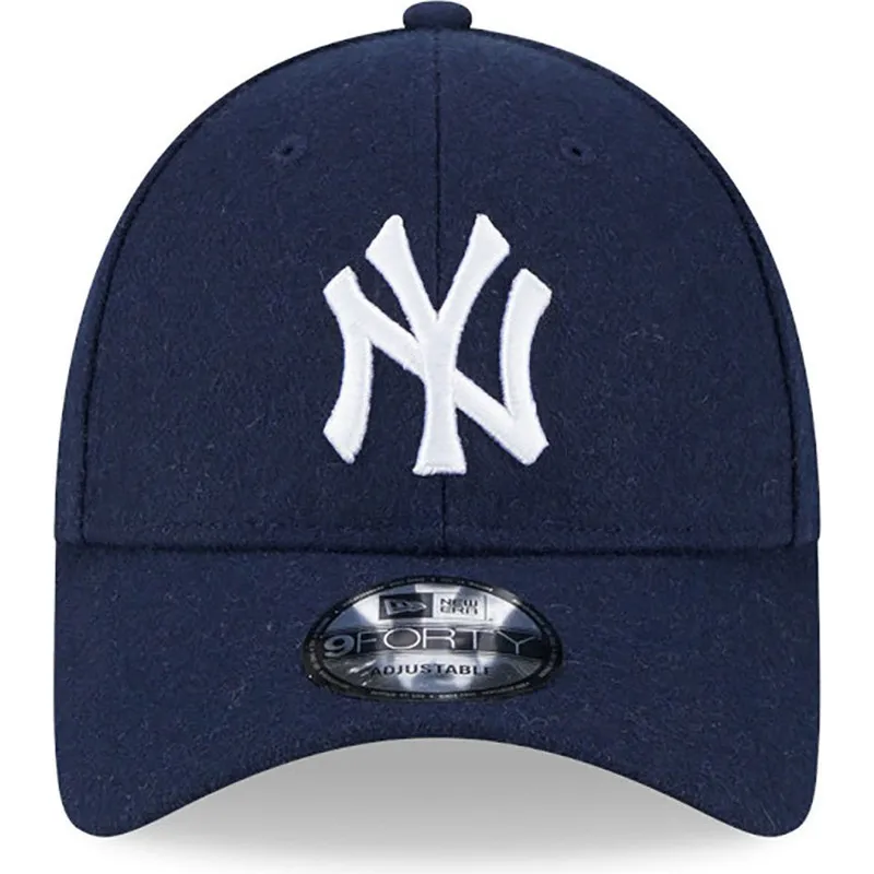 kapa-zaobljena-mornarsko-plava-podesiv-9forty-essential-melton-wool-new-york-yankees-mlb-new-era