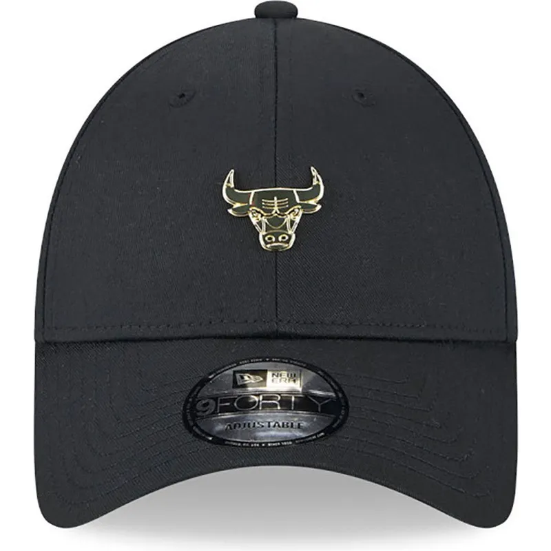 kapa-zaobljena-crna-podesiv-9forty-pin-chicago-bulls-nba-new-era