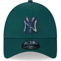 kapa-zaobljena-zelena-podesiv-9forty-check-infill-new-york-yankees-mlb-new-era