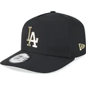 kapa-zaobljena-crna-snapback-a-frame-foil-pack-los-angeles-dodgers-mlb-new-era