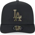 kapa-zaobljena-crna-snapback-a-frame-foil-pack-los-angeles-dodgers-mlb-new-era