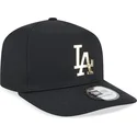 kapa-zaobljena-crna-snapback-a-frame-foil-pack-los-angeles-dodgers-mlb-new-era