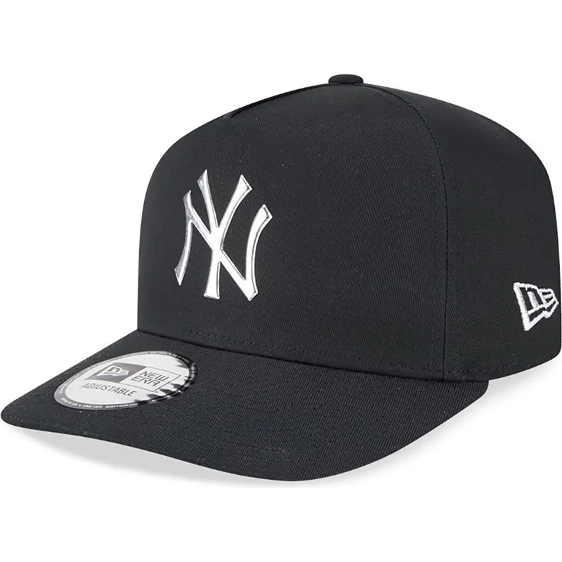 kapa-zaobljena-crna-snapback-a-frame-foil-pack-new-york-yankees-mlb-new-era kapa-zaobljena-crna-snapback-a-frame-foil-pack-new-york-yankees-mlb-new-era