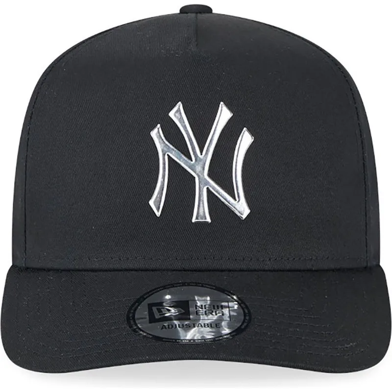 kapa-zaobljena-crna-snapback-a-frame-foil-pack-new-york-yankees-mlb-new-era kapa-zaobljena-crna-snapback-a-frame-foil-pack-new-york-yankees-mlb-new-era