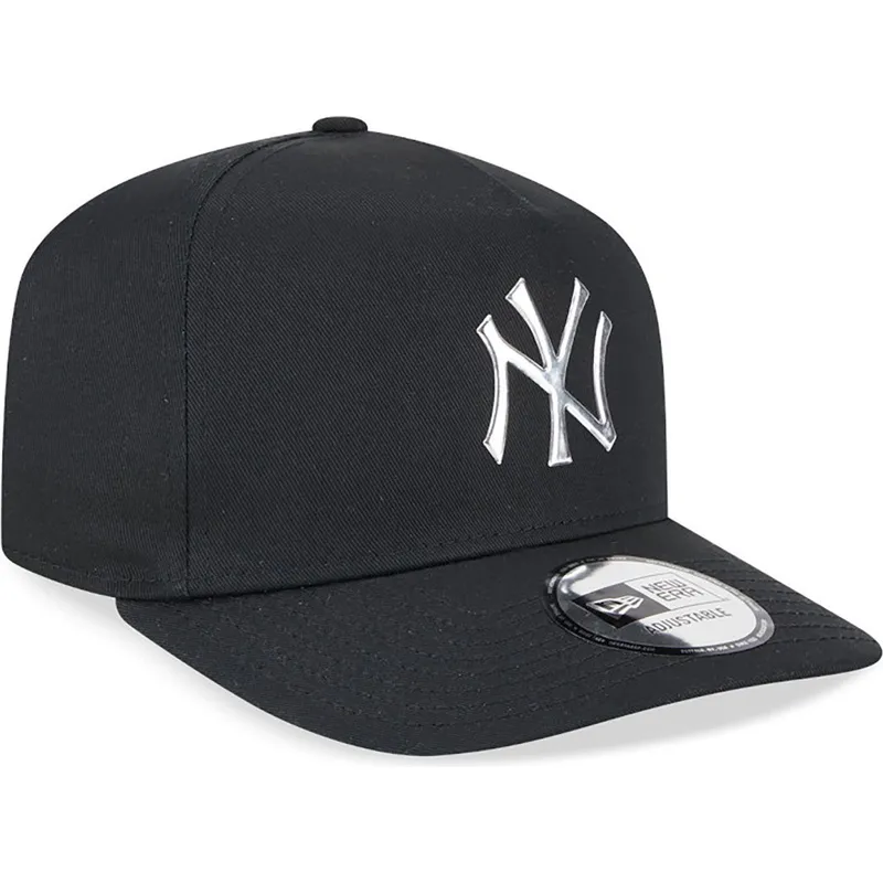 kapa-zaobljena-crna-snapback-a-frame-foil-pack-new-york-yankees-mlb-new-era kapa-zaobljena-crna-snapback-a-frame-foil-pack-new-york-yankees-mlb-new-era