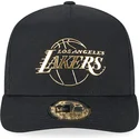 kapa-zaobljena-crna-snapback-a-frame-foil-pack-los-angeles-lakers-nba-new-era