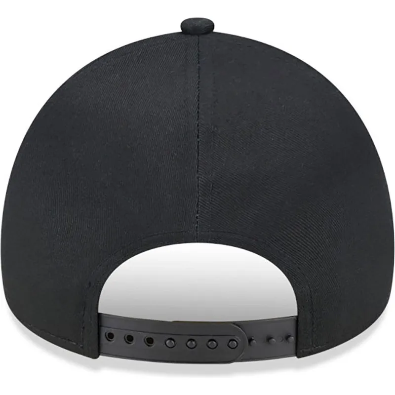 kapa-zaobljena-crna-snapback-a-frame-foil-pack-chicago-bulls-nba-new-era