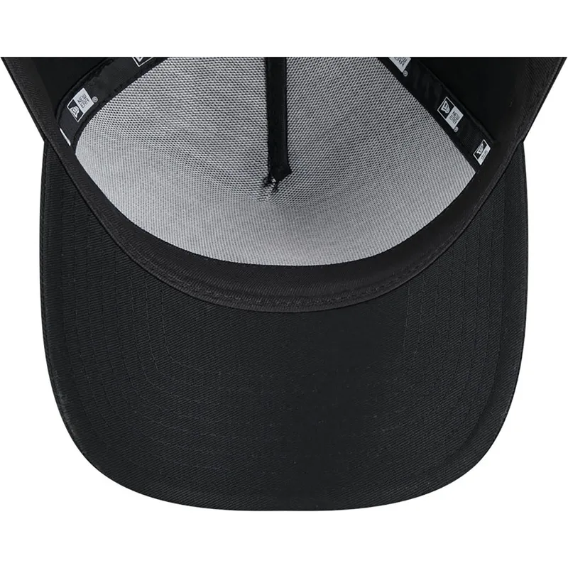 kapa-zaobljena-crna-snapback-a-frame-foil-pack-chicago-bulls-nba-new-era