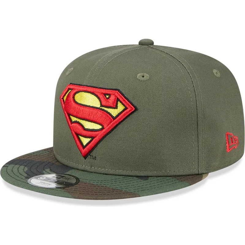 kapa-ravna-zelena-snapback-za-djecu-9fifty-superman-dc-comics-new-era