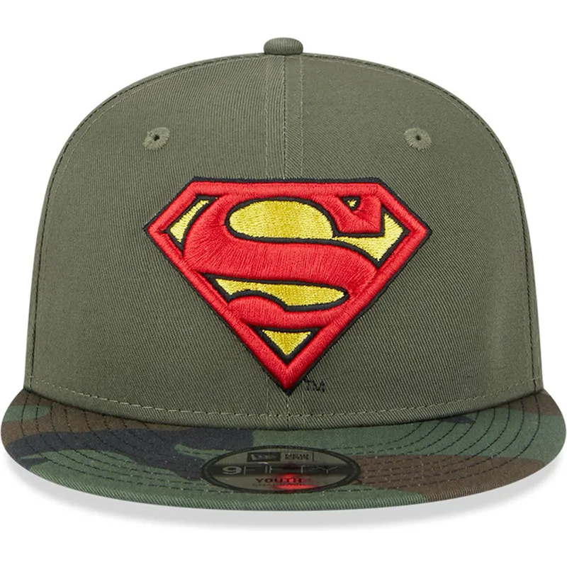 kapa-ravna-zelena-snapback-za-djecu-9fifty-superman-dc-comics-new-era