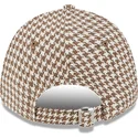kapa-zaobljena-smeda-podesiv-9forty-houndstooth-new-york-yankees-mlb-new-era