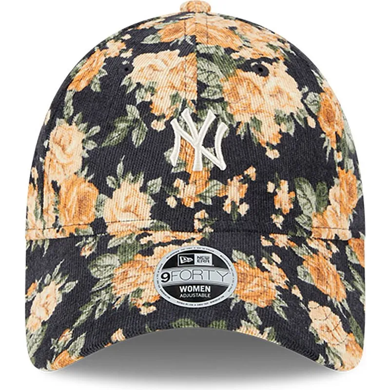 kapa-zaobljena-mornarsko-plava-podesiv-9forty-floral-cord-new-york-yankees-mlb-new-era