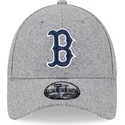 kapa-zaobljena-siva-podesiv-9forty-essential-melton-wool-boston-red-sox-mlb-new-era