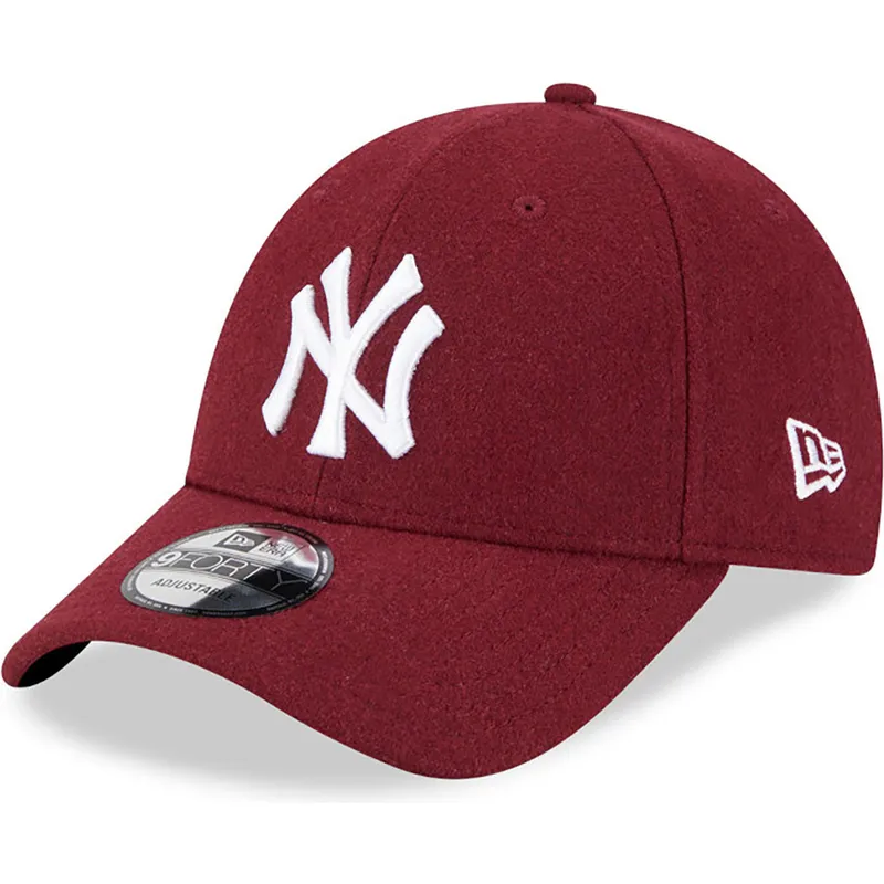 kapa-zaobljena-crvena-podesiv-9forty-essential-melton-wool-new-york-yankees-mlb-new-era kapa-zaobljena-crvena-podesiv-9forty-essential-melton-wool-new-york-yankees-mlb-new-era