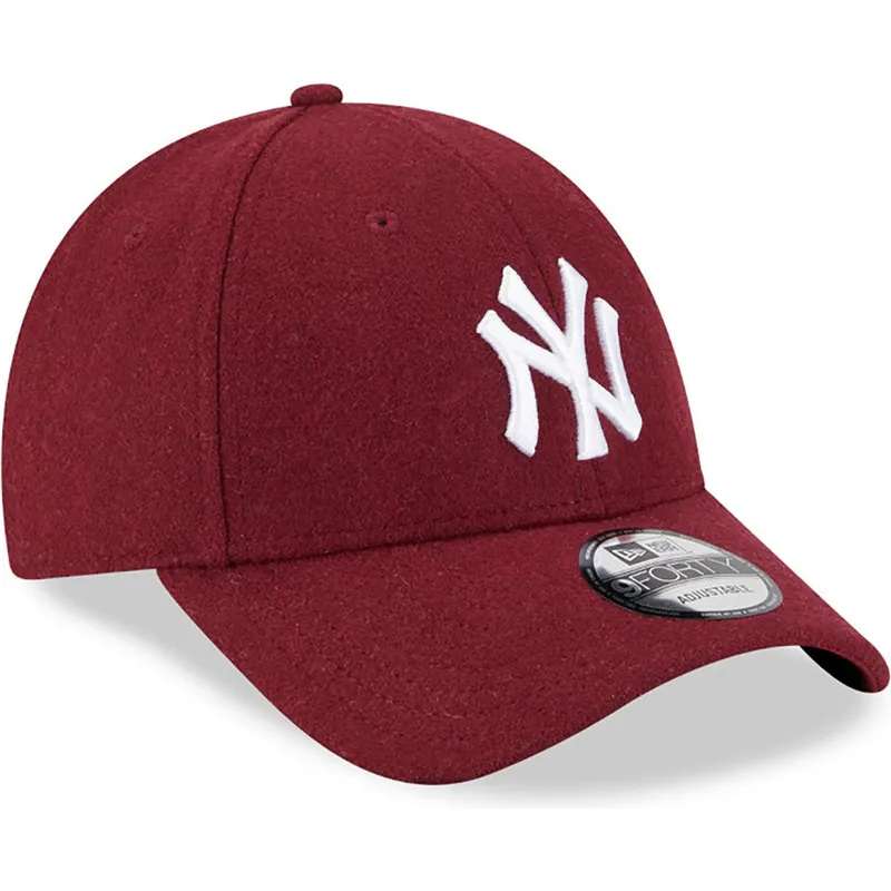 kapa-zaobljena-crvena-podesiv-9forty-essential-melton-wool-new-york-yankees-mlb-new-era kapa-zaobljena-crvena-podesiv-9forty-essential-melton-wool-new-york-yankees-mlb-new-era
