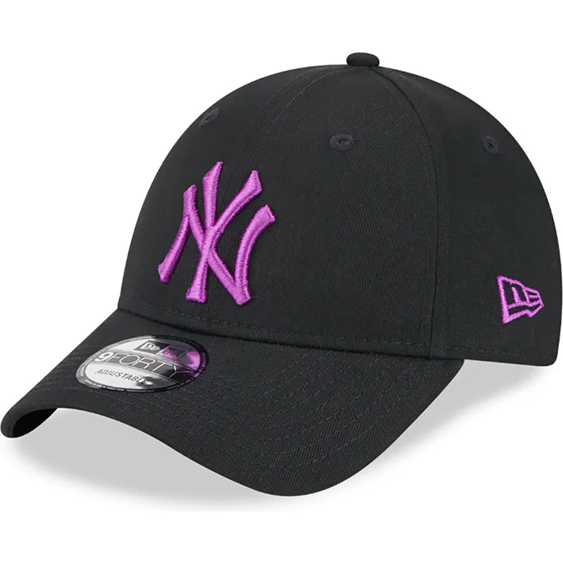 kapa-zaobljena-crna-podesiv-9forty-league-essential-new-york-yankees-mlb-new-era