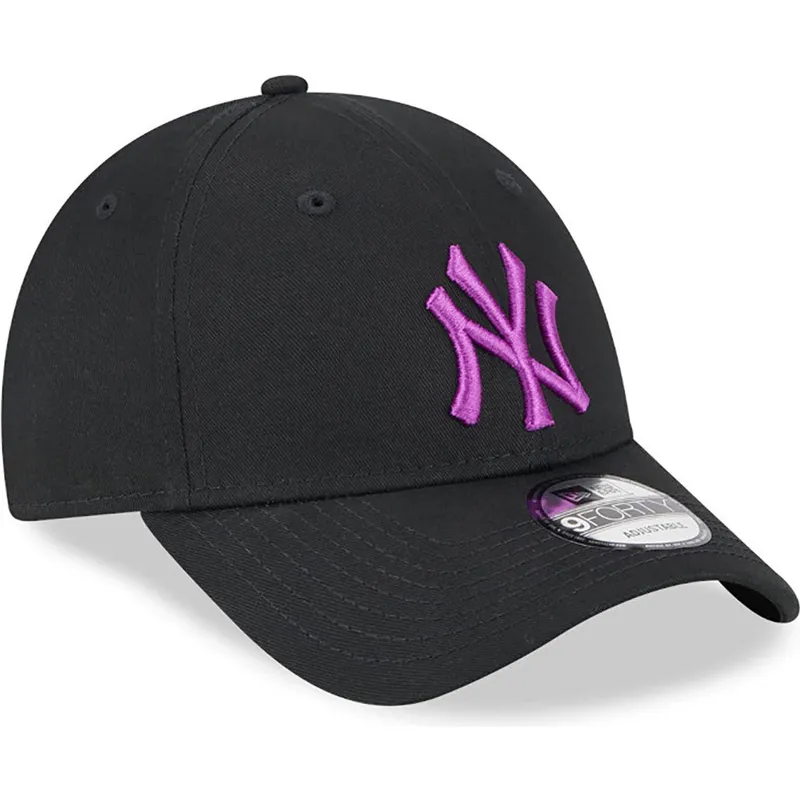 kapa-zaobljena-crna-podesiv-9forty-league-essential-new-york-yankees-mlb-new-era