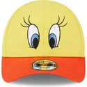 kapa-zaobljena-zuta-podesiv-za-djecu-9forty-piolin-looney-tunes-new-era