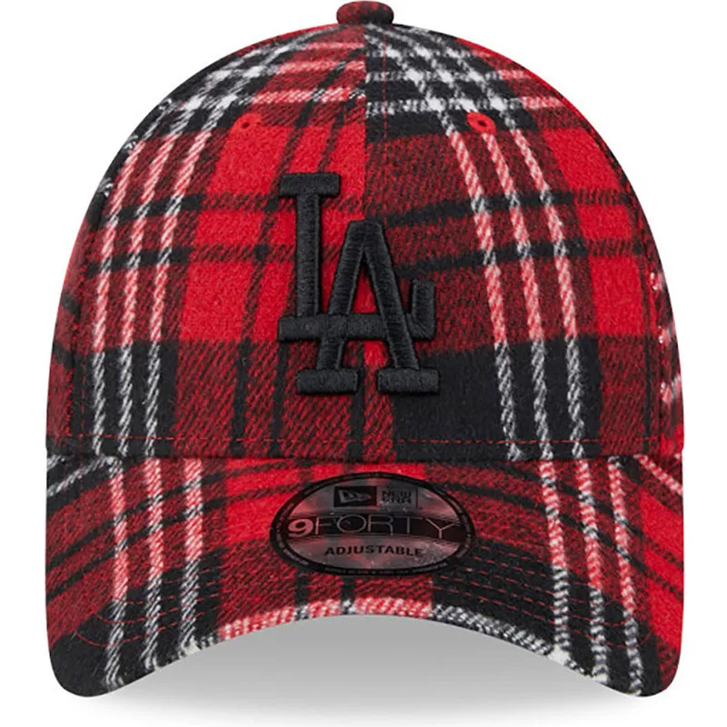kapa-zaobljena-crvena-podesiv-9forty-check-los-angeles-dodgers-mlb-new-era kapa-zaobljena-crvena-podesiv-9forty-check-los-angeles-dodgers-mlb-new-era