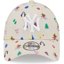kapa-zaobljena-bez-podesiv-za-djecu-9forty-festive-new-york-yankees-mlb-new-era