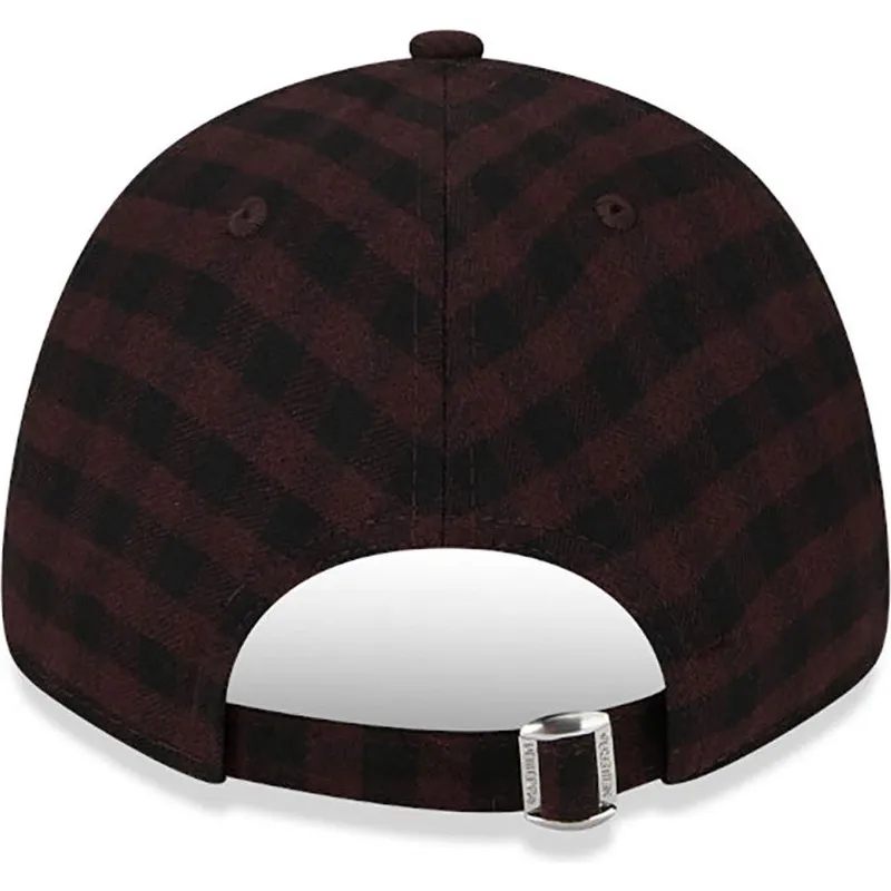 kapa-zaobljena-smeda-podesiv-9forty-flannel-new-york-yankees-mlb-new-era