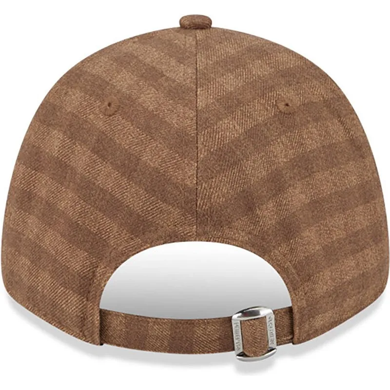 kapa-zaobljena-smeda-podesiv-9forty-flannel-los-angeles-dodgers-mlb-new-era