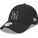 kapa-zaobljena-crna-podesiv-9forty-seasonal-infill-new-york-yankees-mlb-new-era