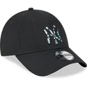 kapa-zaobljena-crna-podesiv-9forty-seasonal-infill-new-york-yankees-mlb-new-era