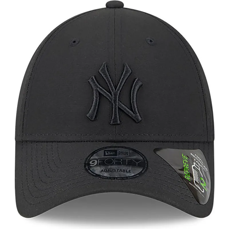 kapa-zaobljena-crna-podesiv-9forty-repreve-outline-new-york-yankees-mlb-new-era