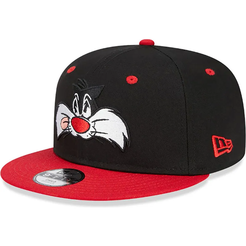 kapa-ravna-crna-snapback-9fifty-silvestre-looney-tunes-new-era kapa-ravna-crna-snapback-9fifty-silvestre-looney-tunes-new-era