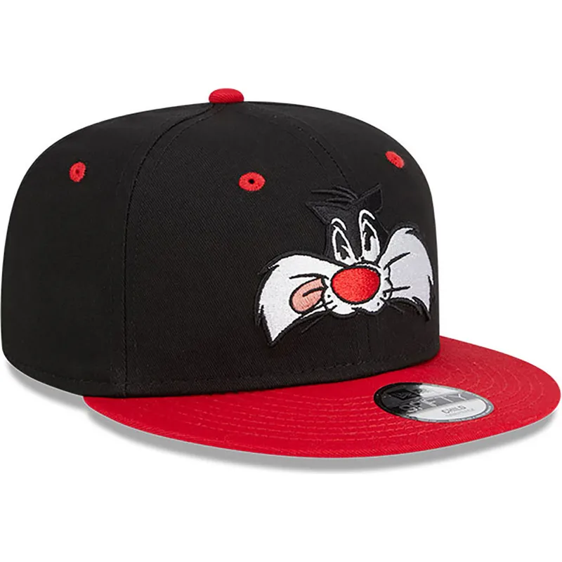 kapa-ravna-crna-snapback-9fifty-silvestre-looney-tunes-new-era kapa-ravna-crna-snapback-9fifty-silvestre-looney-tunes-new-era