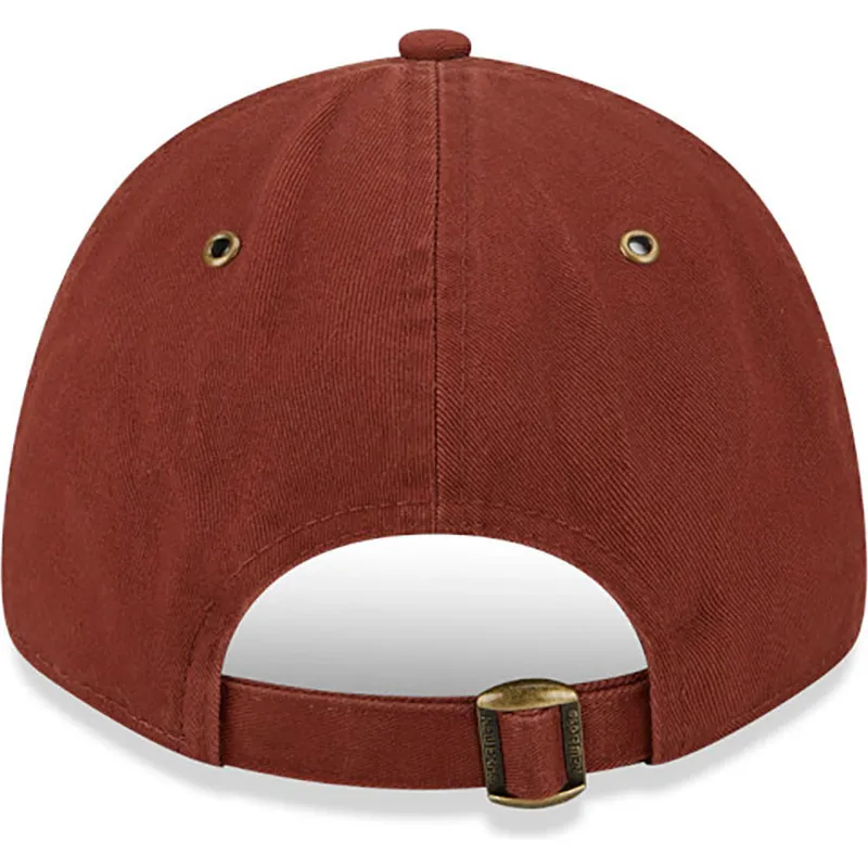 kapa-zaobljena-smeda-podesiv-9forty-washed-canvas-boston-red-sox-mlb-new-era