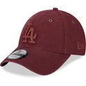 kapa-zaobljena-crvena-podesiv-9forty-washed-canvas-los-angeles-dodgers-mlb-new-era