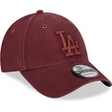 kapa-zaobljena-crvena-podesiv-9forty-washed-canvas-los-angeles-dodgers-mlb-new-era