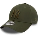 kapa-zaobljena-zelena-prilagodena-39thirty-league-essential-new-york-yankees-mlb-new-era