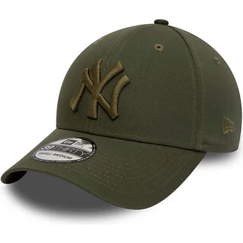 kapa-zaobljena-zelena-prilagodena-39thirty-league-essential-new-york-yankees-mlb-new-era