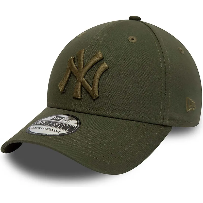kapa-zaobljena-zelena-prilagodena-39thirty-league-essential-new-york-yankees-mlb-new-era